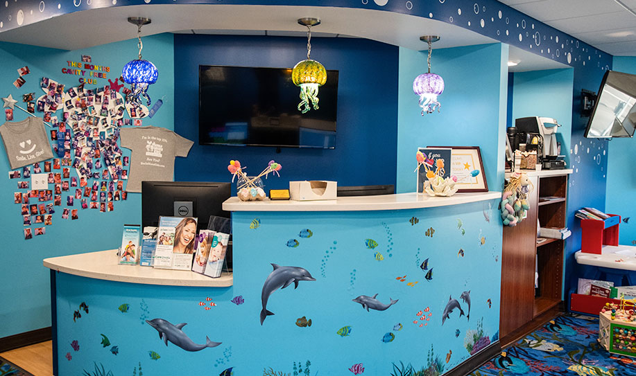 View of Tappan dental office lobby